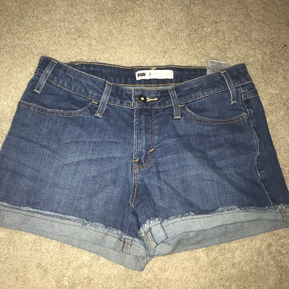 Levi denim shorts